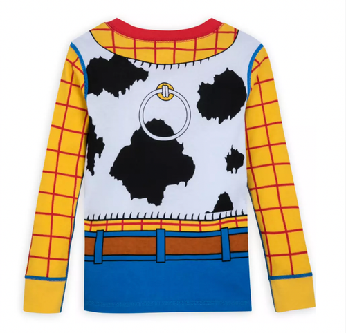 NEW Disney Store Toy Story Woody PJ Pals Costume Pajamas size 5 NWT - Picture 2 of 4