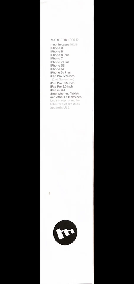 Mophie Powerstation Plus XL Cargador Portátil con Cable Lightning e Inalámbrico  Foto 3 de 3