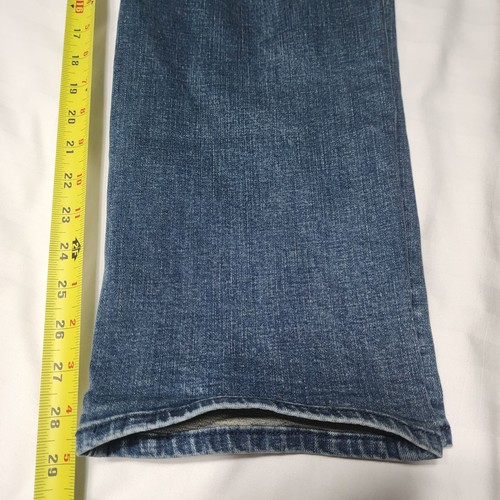 Prana Jeans Mens 33x30 Blue Zip Pocket Hillgard Relaxed Fit Straight Leg Baggy - Picture 5 of 12
