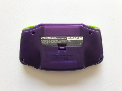 Nintendo Gameboy Advance GBA Purple in Color with IPS Backlight Modified Kit - Afbeelding 2 van 8