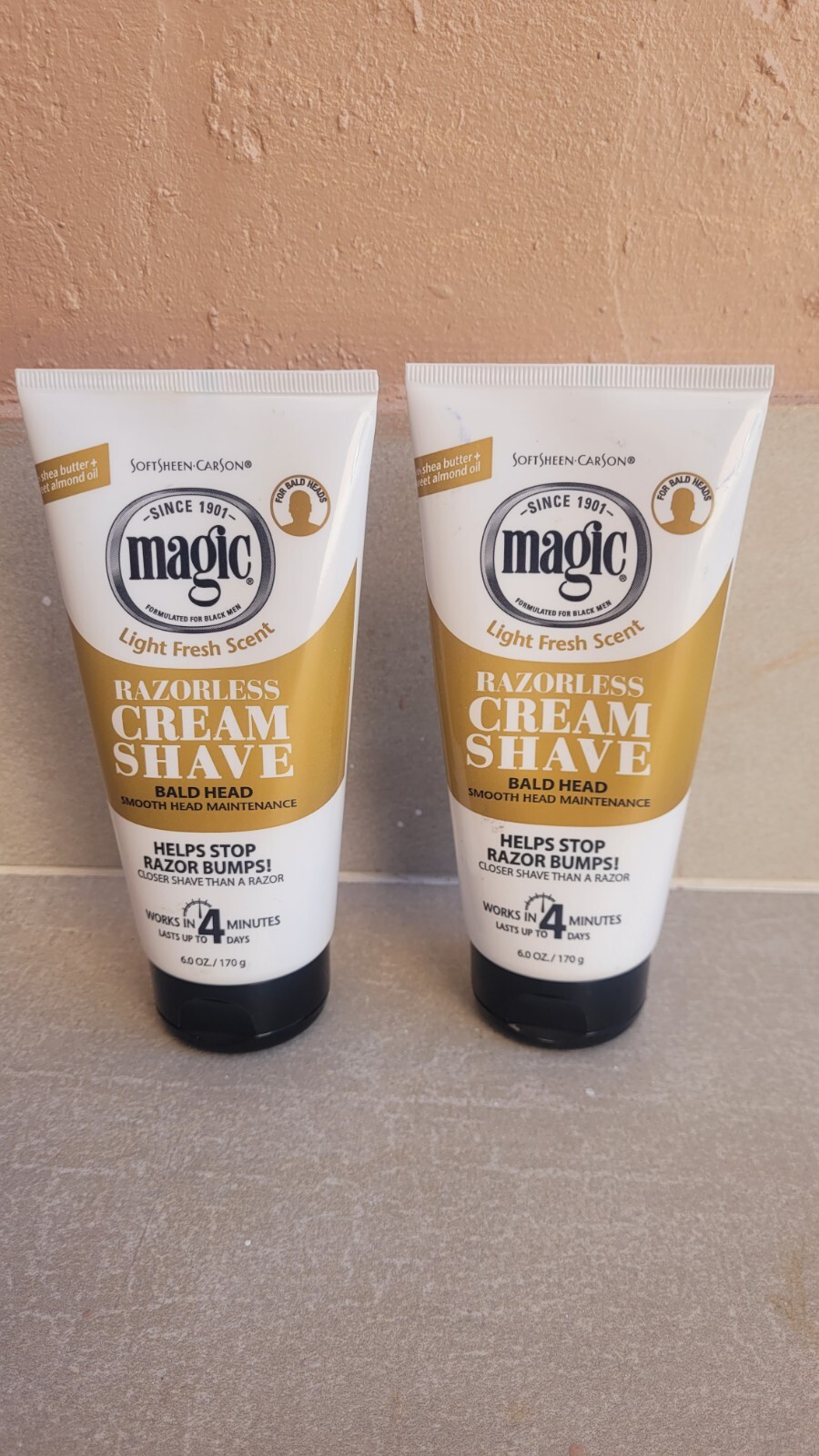 Shaving Cream(No Razor Needed) for Men Extra Strength Hair Removal Cream, Pack 2