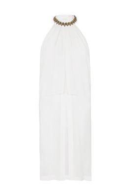 Sass & Bide OUT HERE Double Layer dress sz 38-8 ivory