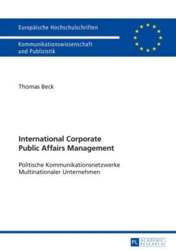 Thumbnail - International Corporate Public Affairs Management Politische