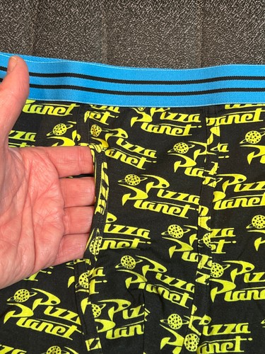 RARE Disney™ Pixar™ Toy Story Pizza Planet Logo Underwear Boxer Brief Sz M ~ NEW - Picture 4 of 7