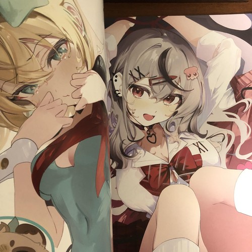 Holo Mix! Behind the cat's chin Art Book Illustration - 第 15/24 張圖片