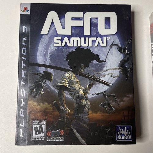 Afro Samurai (Sony PlayStation 3, 2009) With Slip Cover. Complete CIB. Tested. - Bild 2 von 10