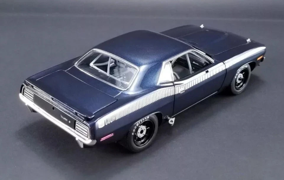 Acme 1:18 Plymouth Barracuda AAR Trans Am Dan Gurney GMP Highway YCID Supercar - Immagine 2 di 4