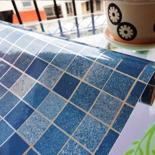 Self adhesive Mosaic Tile waterproof wallpaper for kitchen splashback 500*45cm - Picture 3 of 15