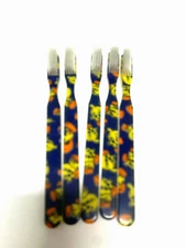 5-PACK FUN Vintage NEW Designer Toothbrush By Alan Stuart New York