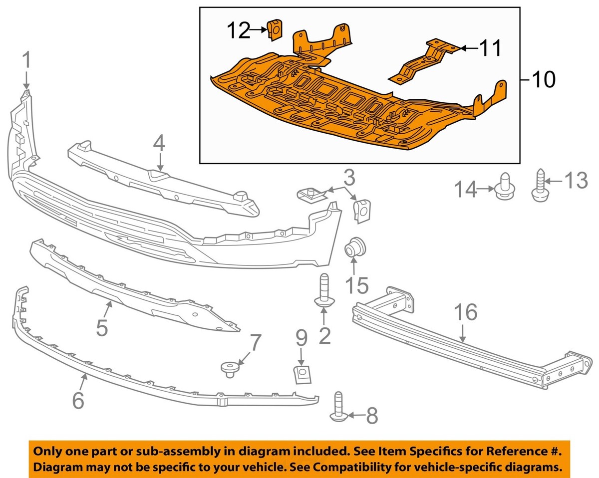 ア*ァ様 ギャラクシールド　パーツ GM OEM 17-20 Trax Front Bumper Grille Bumper Components-Splash