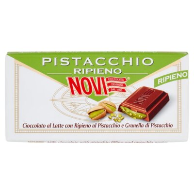 ピスタチオ　チョコレート　Novi Novi Chocolate | Novi Pistachio Chocolate Tablet | 3,7 Oz /105 Gr