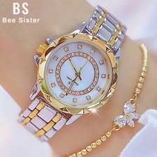 Diamond Women Luxury Watch Rhinestone Elegant Watches Gold Wrist Watches
