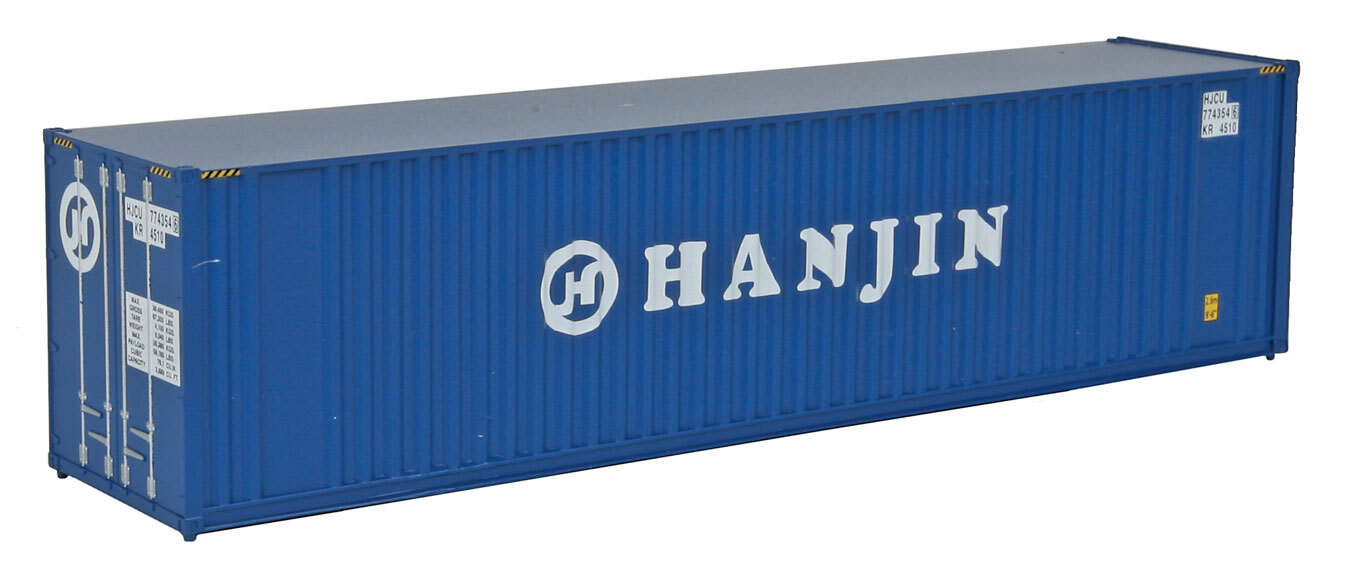 H0 Container 40 Feet Hanjin -- 8208 New