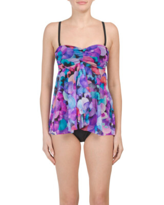 Gottex Swimsuit Flower Petals Fly Away 10 12 14 One Piece Gottex $138 New Tags