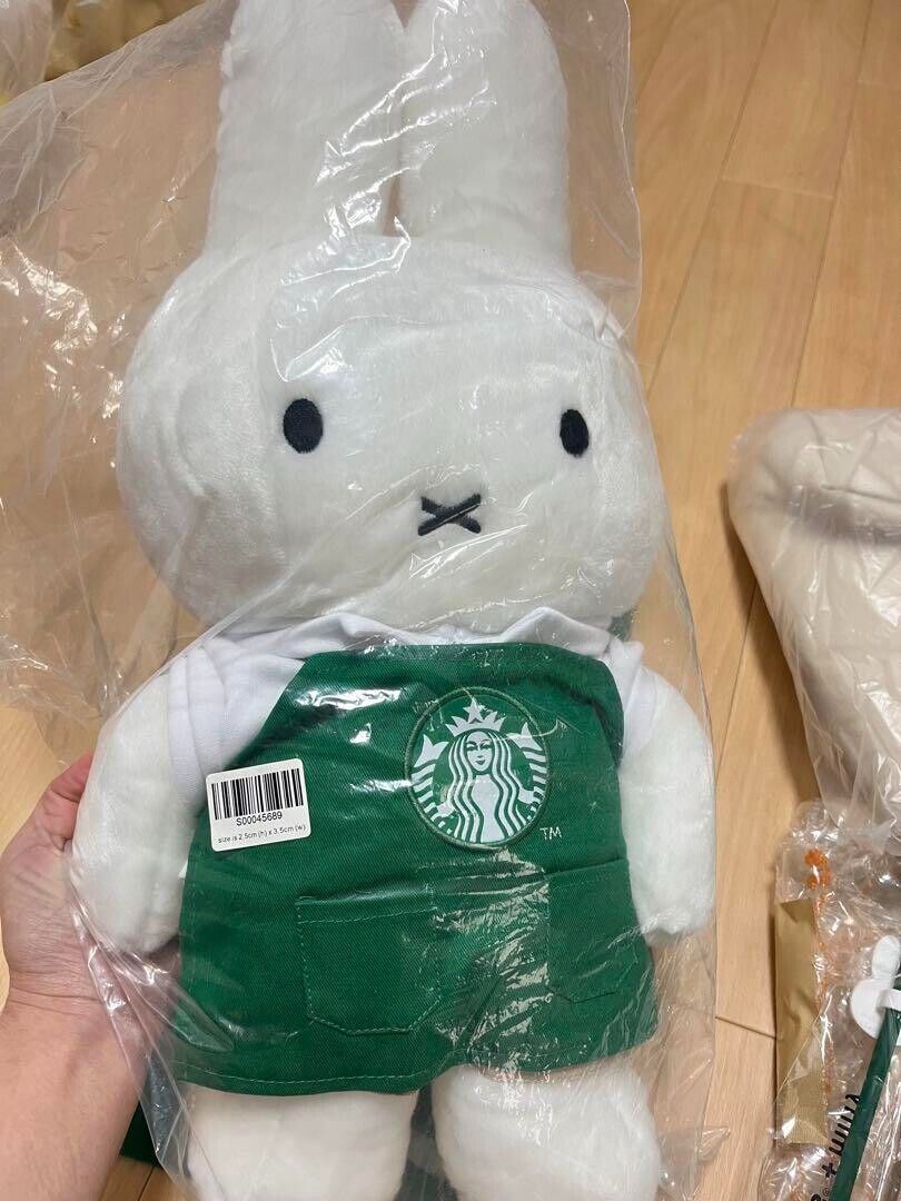 Miffy Stuffed Animal Starbucks Collaboration March Edition Miffy Stuffed Animal Starbucks Collaboration March Edition