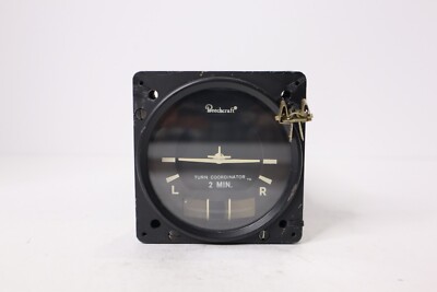 Brittain Industries TC100(24) Rate of Turn Indicator Beechcraft 601-019-980