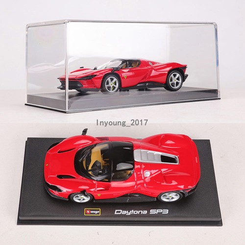 1/43 Ferrari Daytona sp3 Model Car Diecast Toy Vehicle for Collection Red - Picture 4 of 9