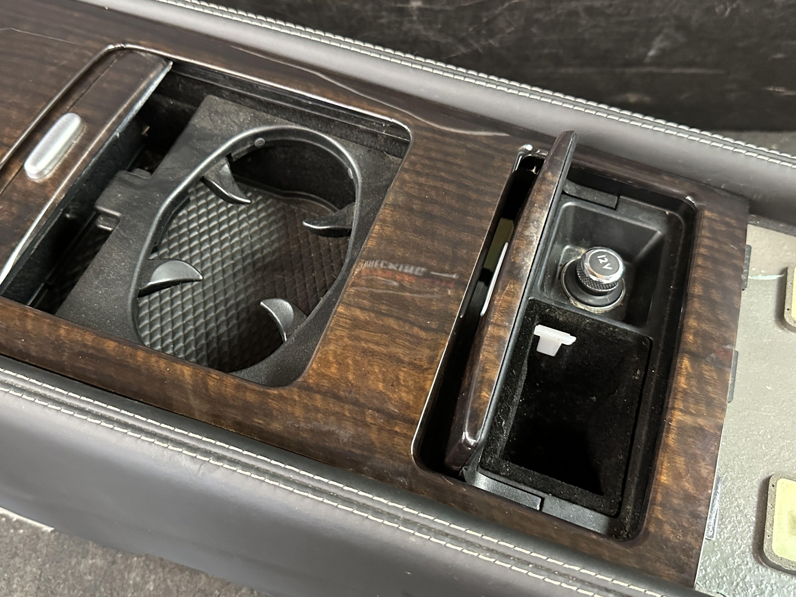 03-18 BENTLEY CONTINENTAL GT REAR FLOOR CONSOLE BLACK 3W8858337