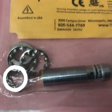 NEW Turck Sensor 12 mm Barrel 3 wire DC PNP lot of 2