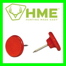 Highly Reflective/Visible ORANGE Hunting Trail Marker Tacks Plastic PRT-50