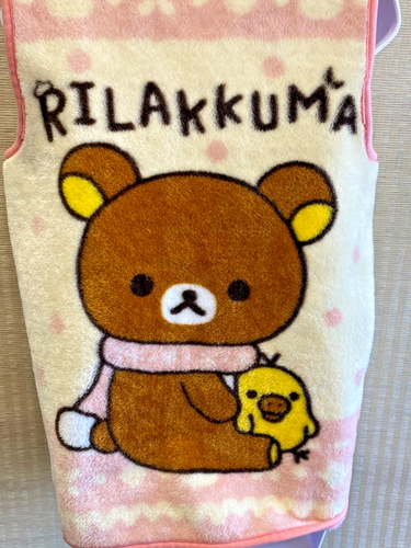 Rilakkuma Fleece Vest~26 in long~armpit to armpit 18.5 inches (Fits like a Lg) - Picture 6 of 7