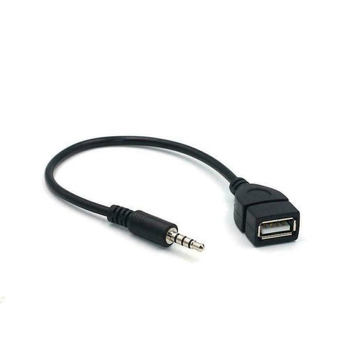 3.5mm Male Audio AUX Jack to USB 2.0 Type A Female OTG Converter Cable A4M2 P2T1 - Zdjęcie 5 z 12