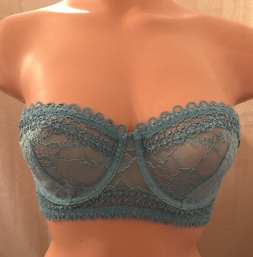 VICTORIA'S SECRET, Talla 32D, Balconet sin forro muy sexy, sujetador con aros. NUEVO. - Imagen 3 de 11