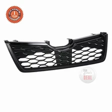 Front Bumper Grille Grill Black Mesh Tirm For 2019-2021 Subaru Forester Assembly