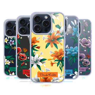 OFFICIAL FRIDA KAHLO FLOWERS SOFT GEL CASE FOR APPLE iPHONE PHONES
