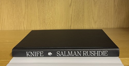 KNIFE - Salman Rushdie **Hand SIGNED UK 1st/1st** + COA - Foto 14 di 16