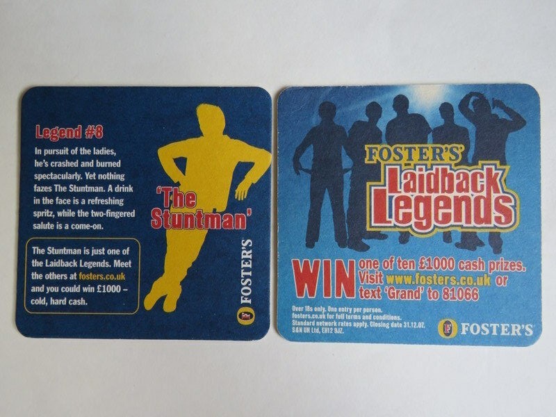 Beer: The Drink Of Legends Coaster - Fun & Quirky Pub Coaster Gift Set