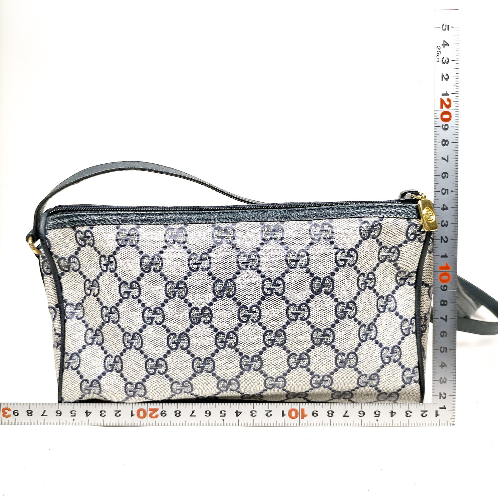 Vintage Gucci Crossbody bag Navy Blue PVC 427527 eBay