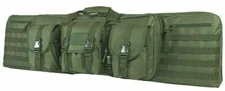 VISM Double Carbine Case 52" Dual Rifle Range Bag Shooting Hunting Tactical ODG