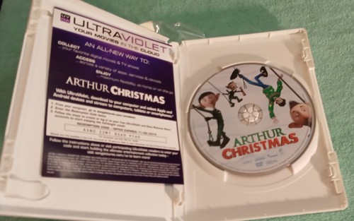 Arthur Christmas (DVD, 2011) NEW FREE SHIPPING - Picture 2 of 3