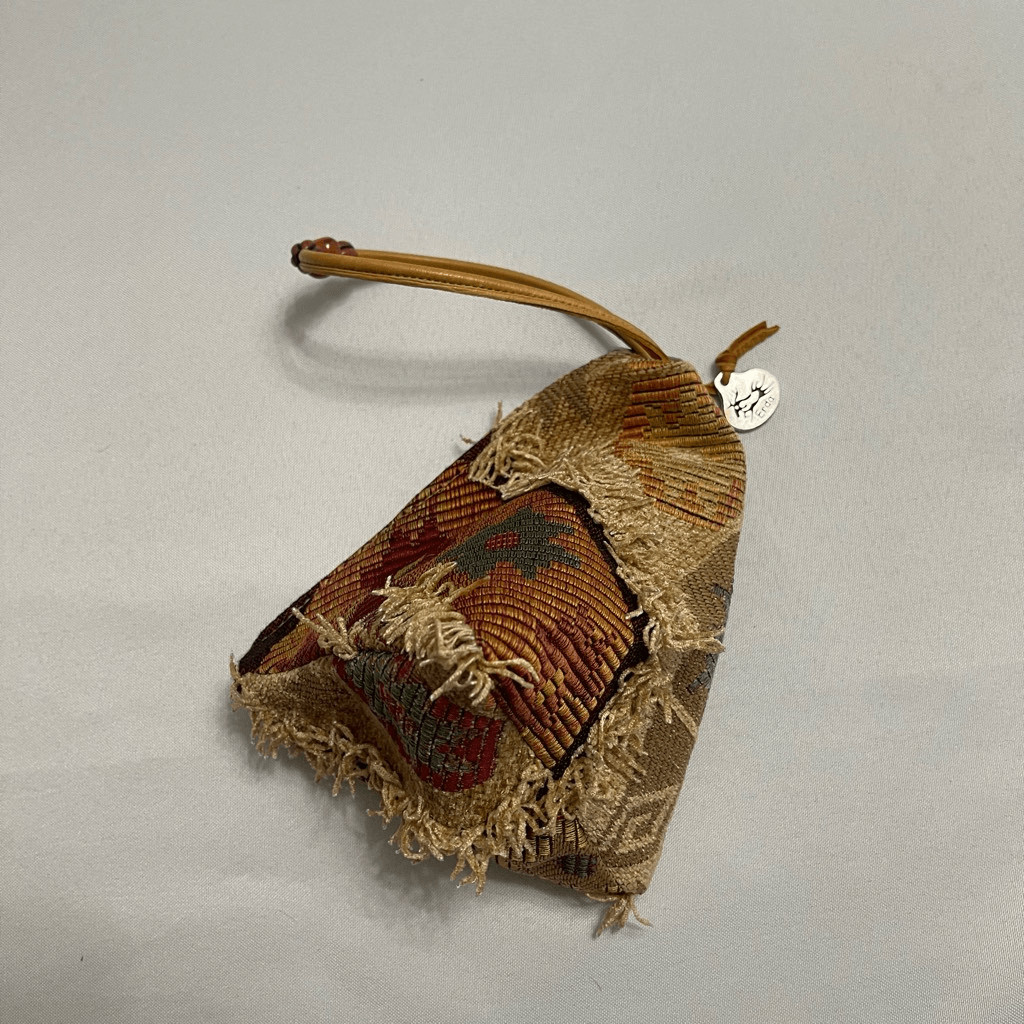 Erda Brand Multicolor Pattern Fabric Leather Stra… - image 11