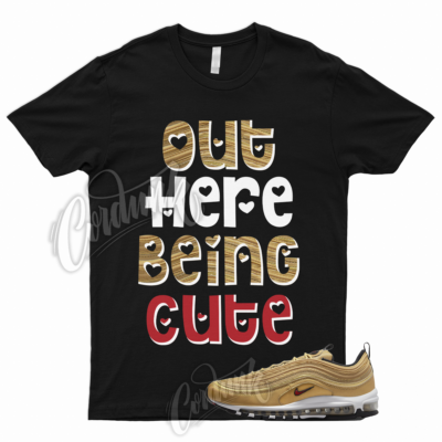 CUTE T Shirt to Match Air Max 97 Gold Bullet 2023 Metallic  display picture 1