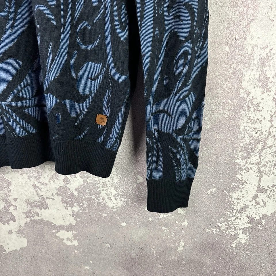 Vintage Sweater ETRO Milano Men’s Long Sleeve Luxury Y2K Size L - Image 4 of 4