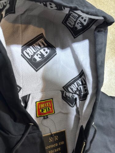 Chaqueta con capucha FB County 50/50 cremallera negra - Imagen 2 de 3