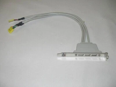 3-fach USB Slotblech - Bracket - Slotblende USB2.0 Gigabyte 12CR1-1UB030-61