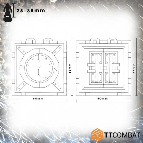 SX-SFG-001 TTCombat - Sci-Fi-Gothic - CIVITALIS RUINS - Picture 17 of 19