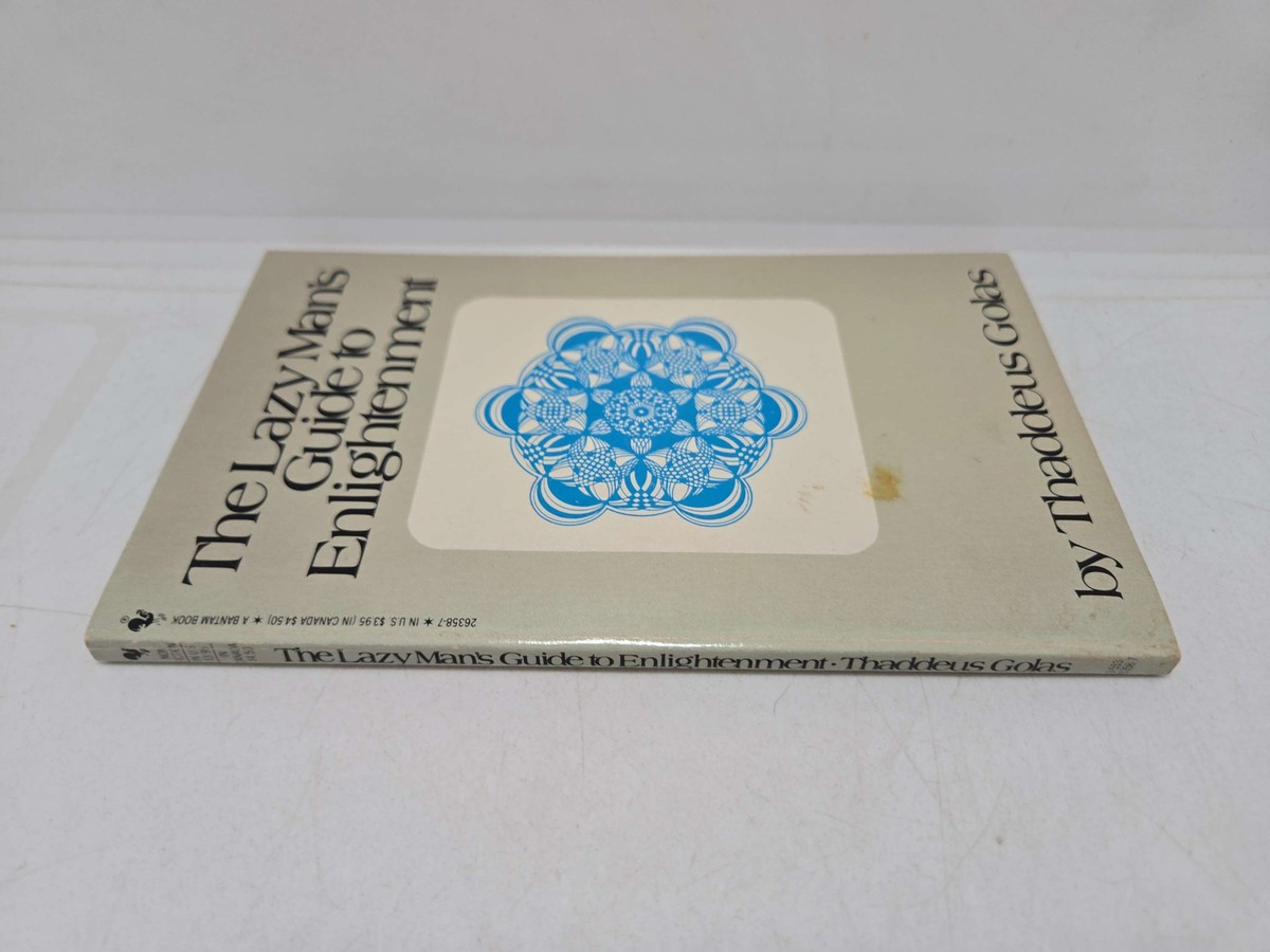 The Lazy Man's Guide to Enlightenment by Thaddeus Golas | eBay