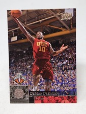 2009 DEMAR DEROZAN UPPER DECK NBA ROOKIE CARD RC #238 TORONTO RAPTORS SPURS . rookie card picture