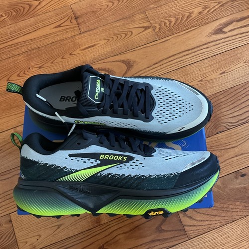 BROOKS Cascadia 20 Trail Running Shoes Men's Size US 11 D Grey/Black brand new 