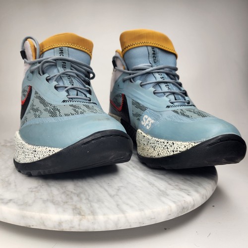 Nike React SFB Carbon Trail Hiking Boots Blue Yellow Mens Size 12 CK9951-002 - Picture 10 of 12
