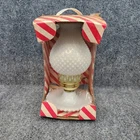 Vintage White Hobnail Milk Glass 11" Boudoir Table Lamp Electric NOS