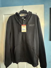 Indian Motorcycle Men's Embroidered Hoodie, Black Item 2862766 Size Medium