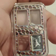 X1 Lot 1 gram Silver Bar Holder Vintage Custom Holder 3d Printed Hold 8 grasshop