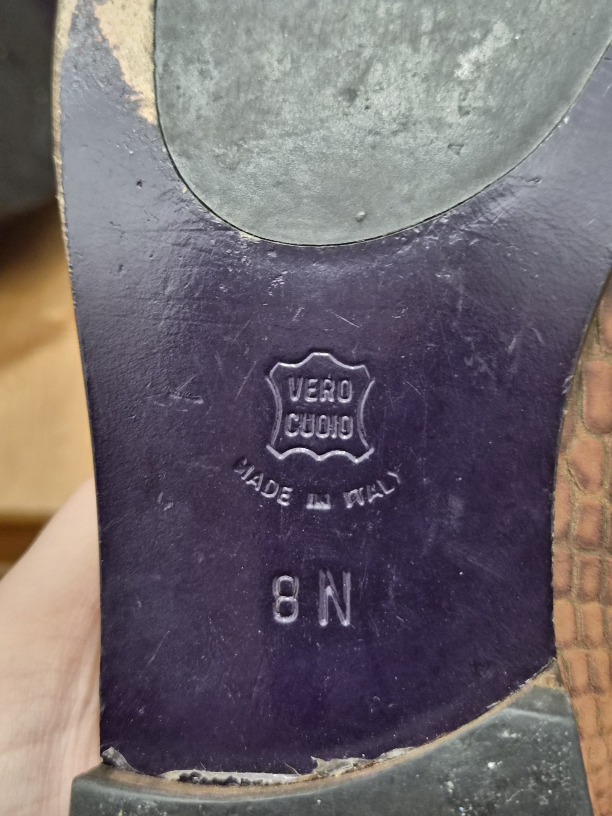 Donald Pilner Loafers Darwin Python Print Buckle … - image 8