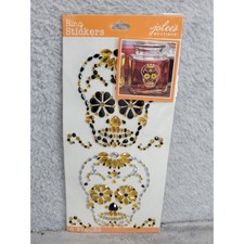 Jolees Boutique Halloween Sugar Skull Bling Stickers Scrapbooking Craft