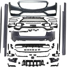 Set Sport Bodykit Stoßstange Black Pack für Mercedes T-Modell S205 ohne C63 AMG Set Sport Bodykit Stoßstange Black Pack für Mercedes T-Modell S205 ohne C63 AMG